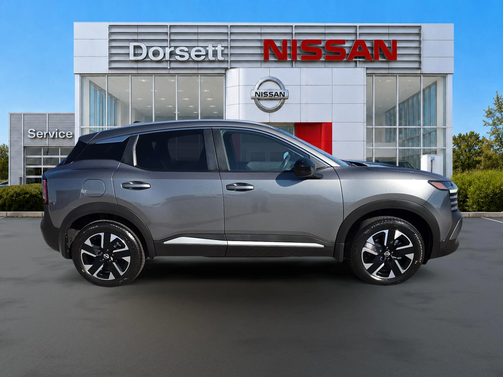 New 2027 Gun Metallic Nissan SV image 7