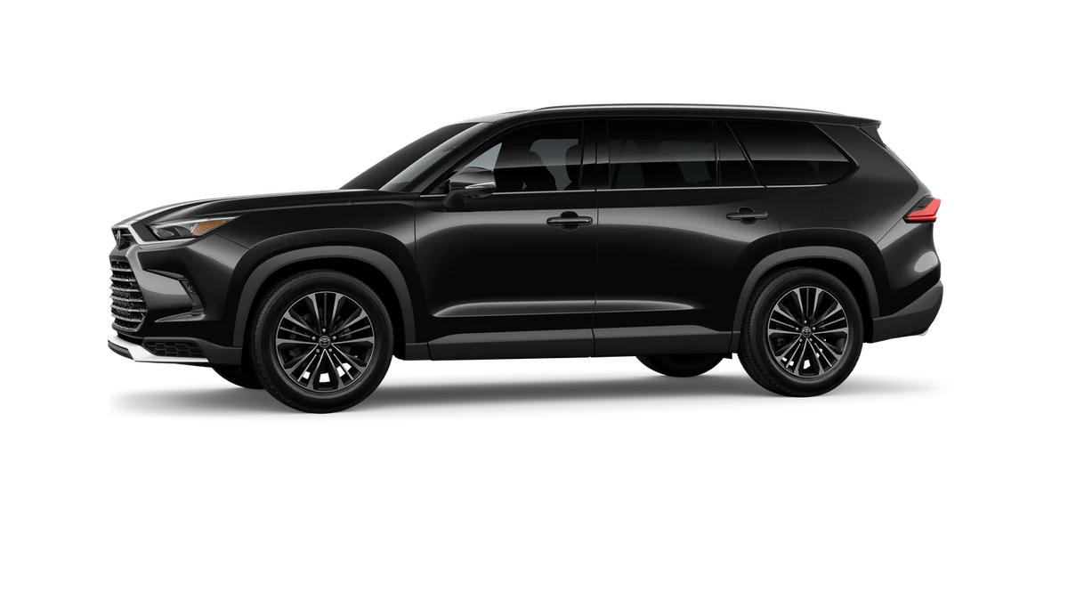 New 2026 Midnight Black Metallic Toyota Hybrid MAX Platinum image 3