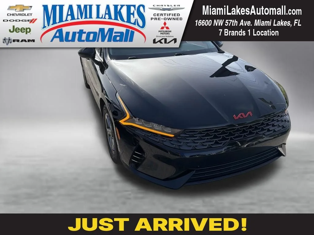 Used 2022 Ebony Black Kia LXS image 1