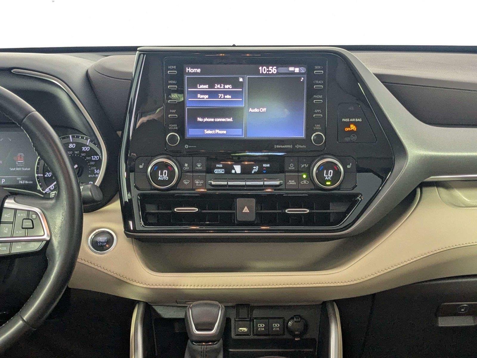 Used 2021 Celestial Silver Metallic TOYOTA XLE image 44