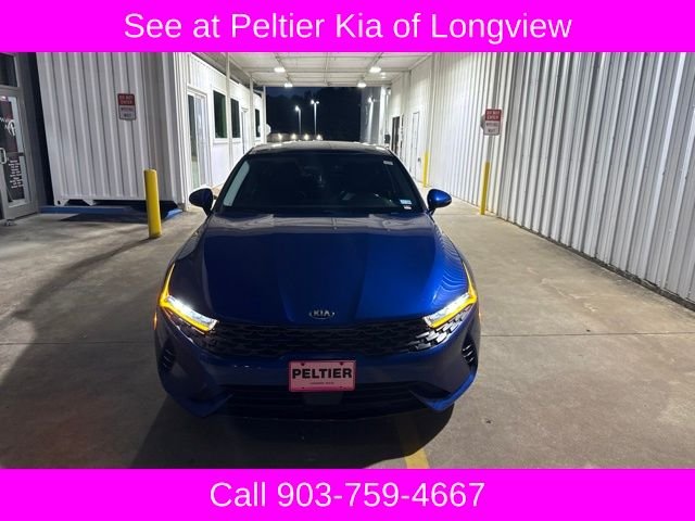 Used 2021 Blue Kia EX image 2