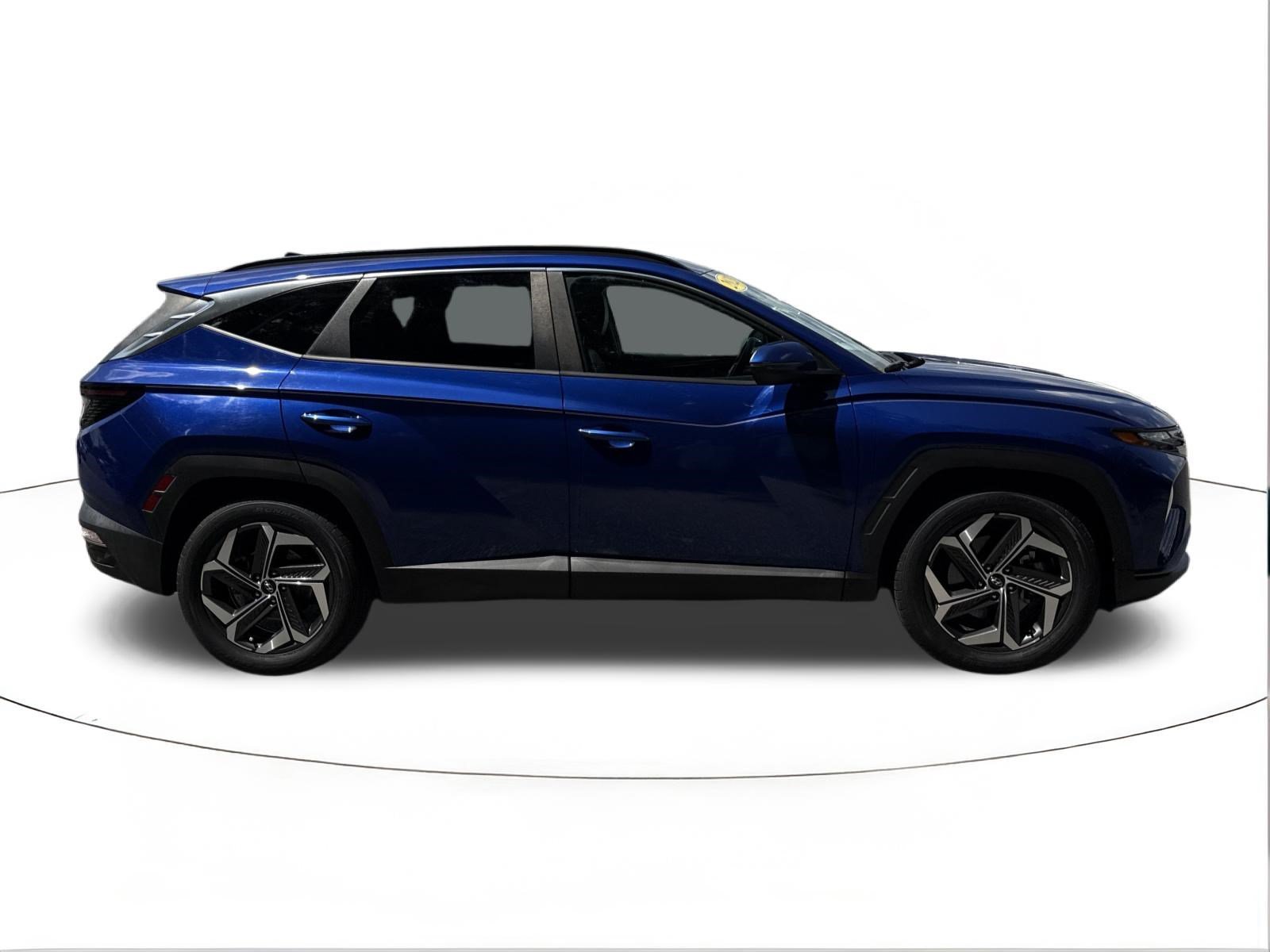 Certified Used 2023 Intense Blue Hyundai SEL image 2