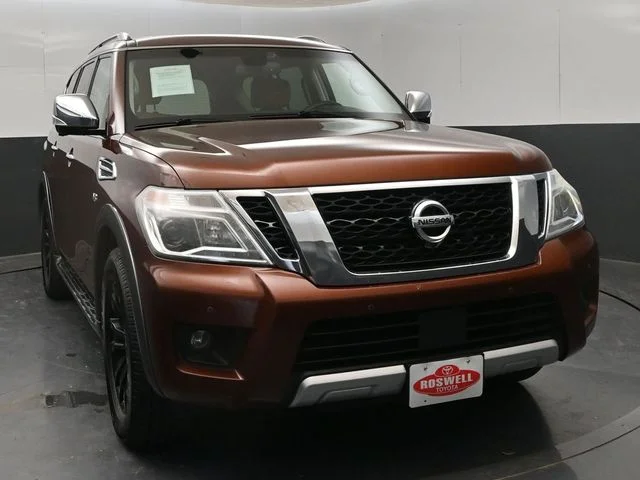 Used 2017 Nissan Armada Platinum with VIN JN8AY2NE7H9707458 for sale in Roswell, NM