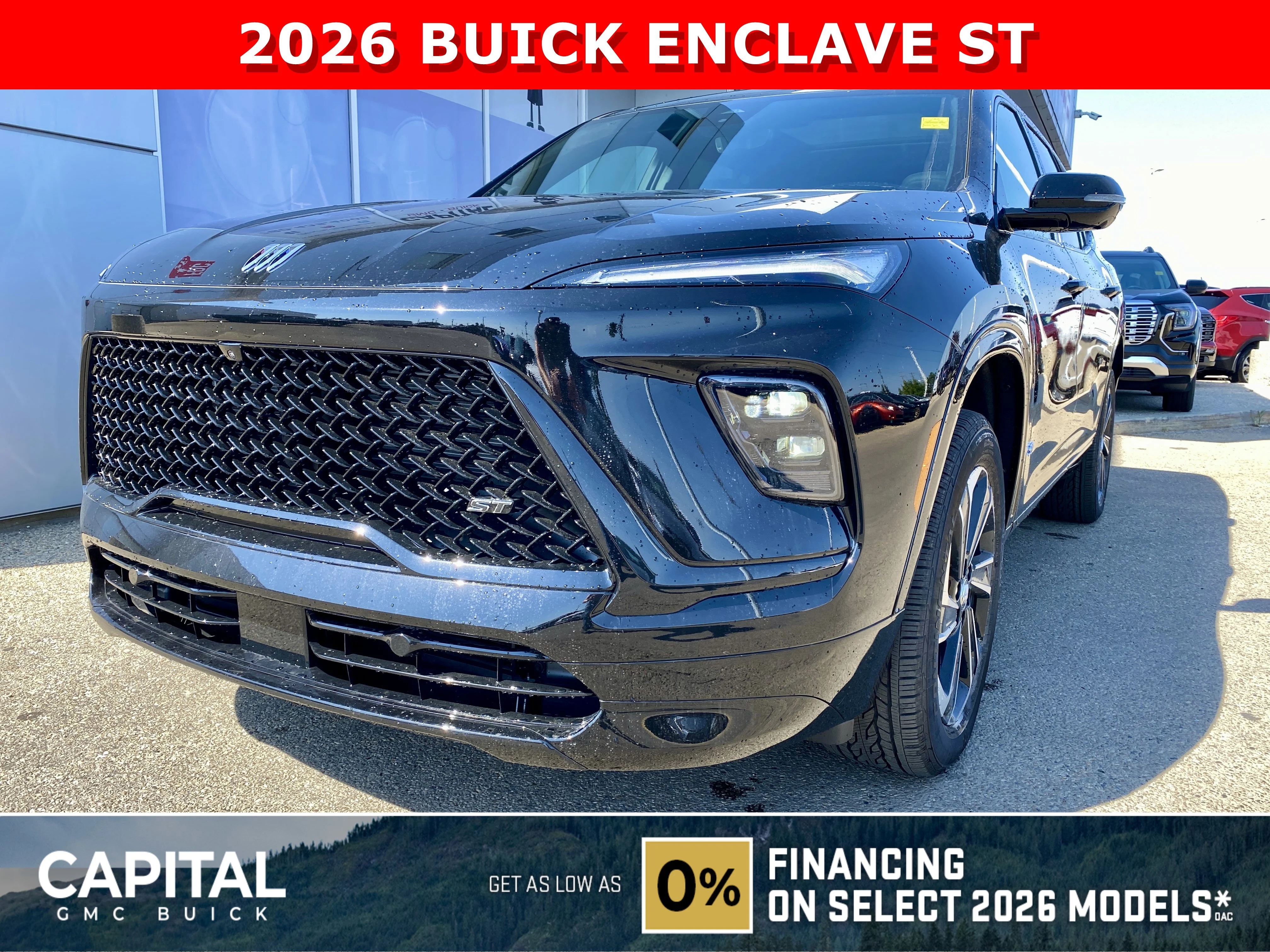 New 2026 EBONY TWILIGHT METALLIC Buick Sport Touring image 1