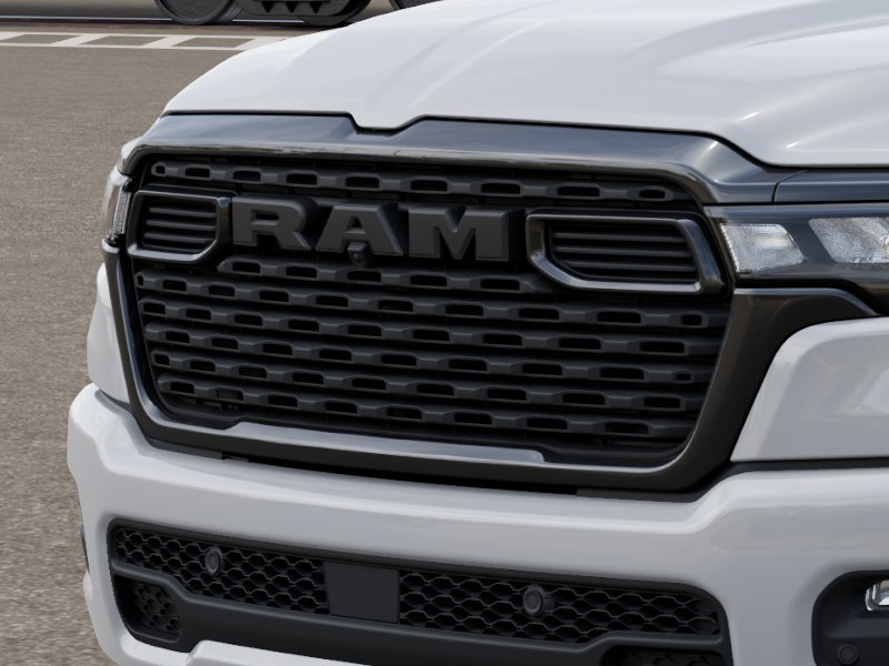 New 2026 Bright White Clear-Coat Exterior Paint RAM BIG HORN image 11