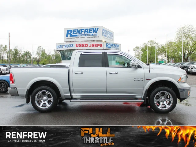 2018 RAM 1500 Laramie * HEMI V8 | 3M PPF | Alpine | Apple CarPlay | Tonneau Cover | Sunroof | Heated Seats