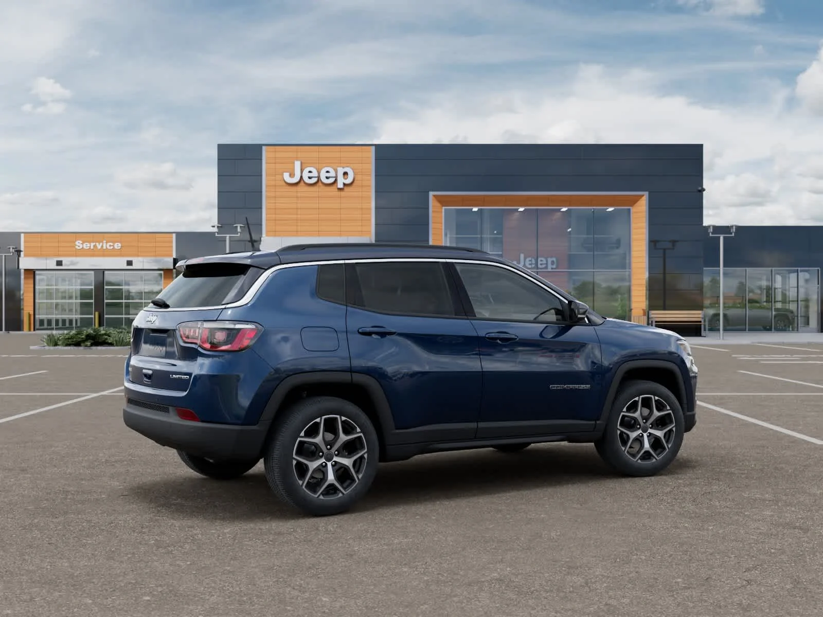 New 2026 Fathom Blue Pearl Coat Jeep Limited image 4