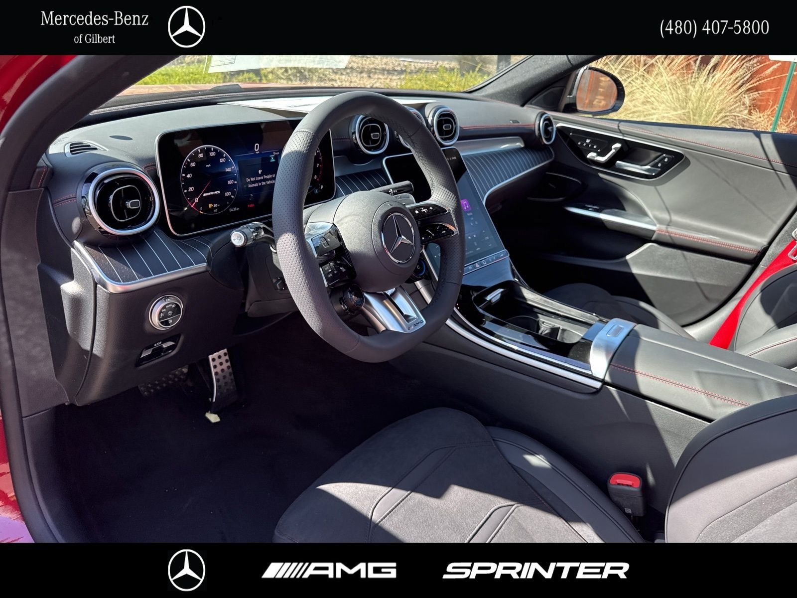 New 2026 MANUFAKTUR Patagonia Red Metallic Mercedes-Benz C 43 AMG® image 11