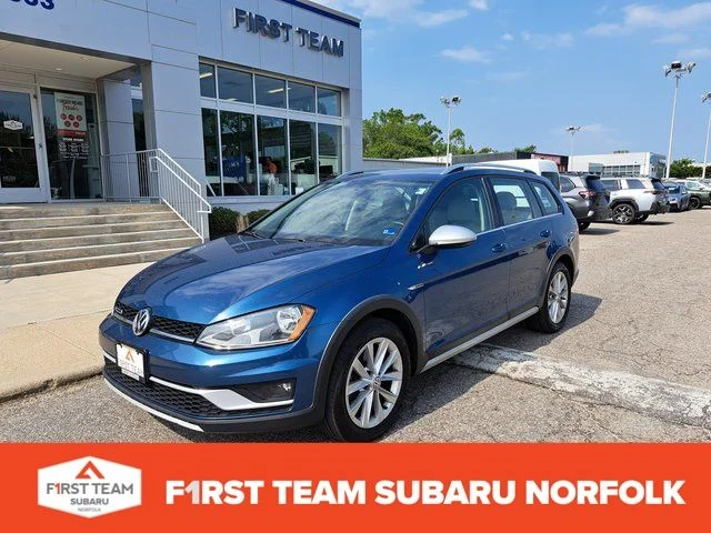 Used 2017 Blue Volkswagen TSI S image 1