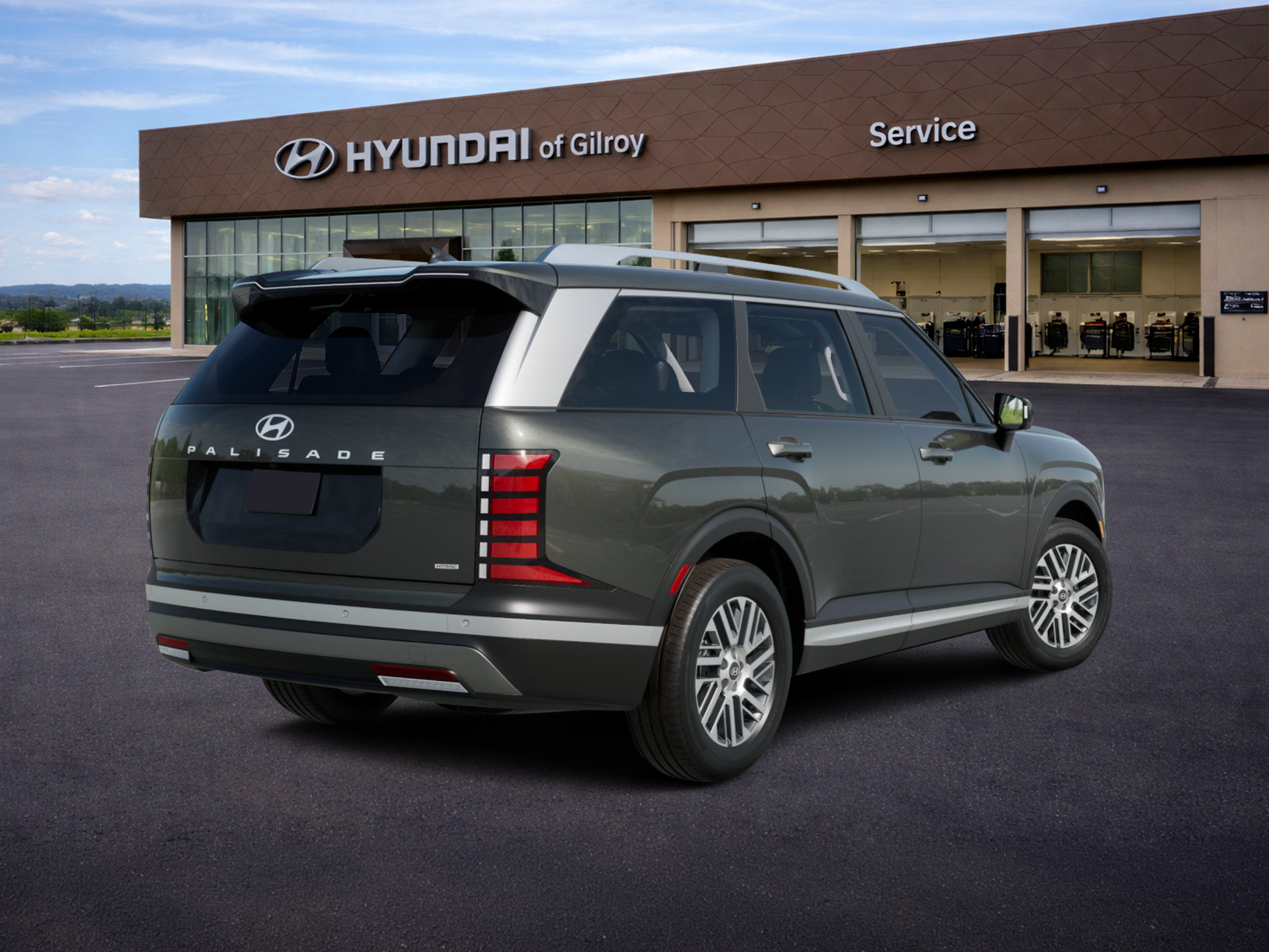 New 2026 Green Hyundai SEL AWD image 5