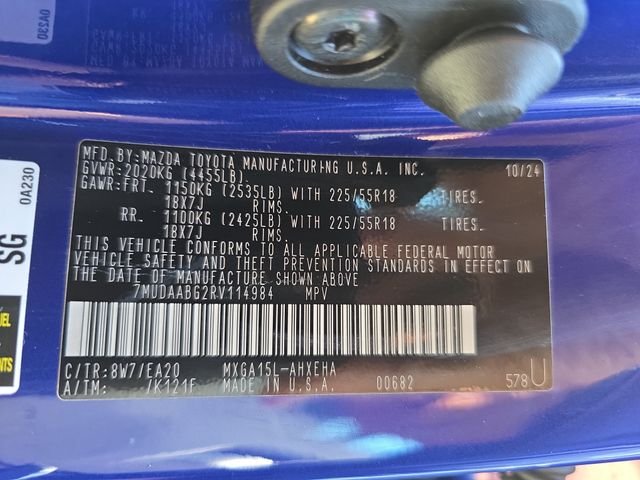 Used 2024 Blue Toyota XLE image 38