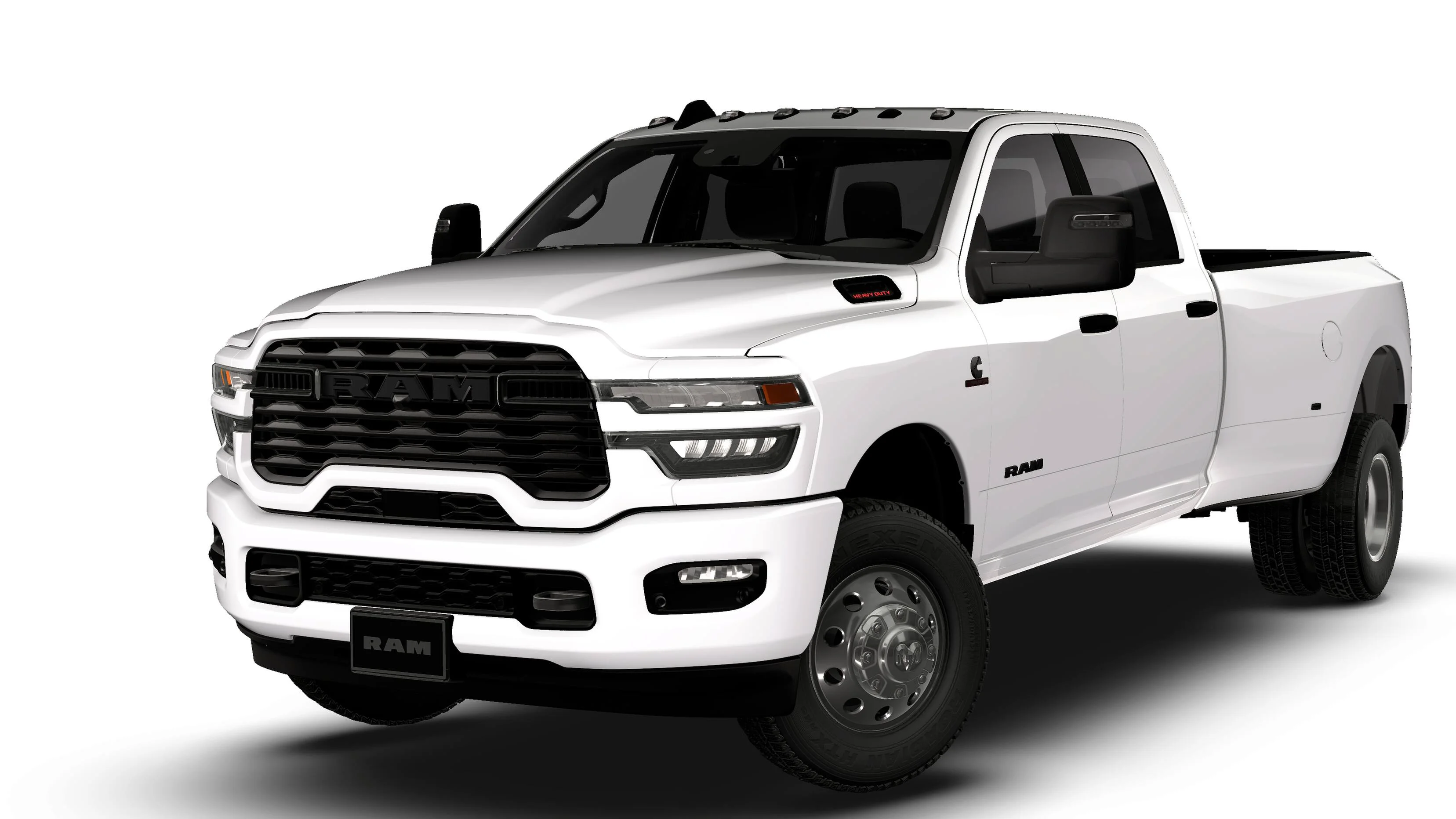 New 2027 Bright White Clear-Coat Exterior Paint RAM BIG HORN image 1