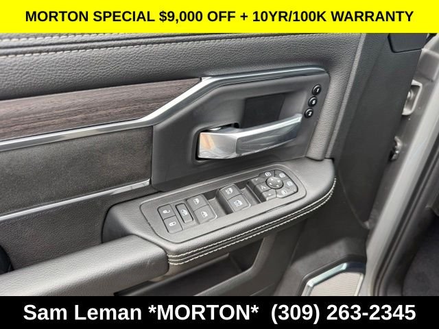 New 2026 Ceramic Gray Clear-Coat Exterior Paint Ram Laramie image 32