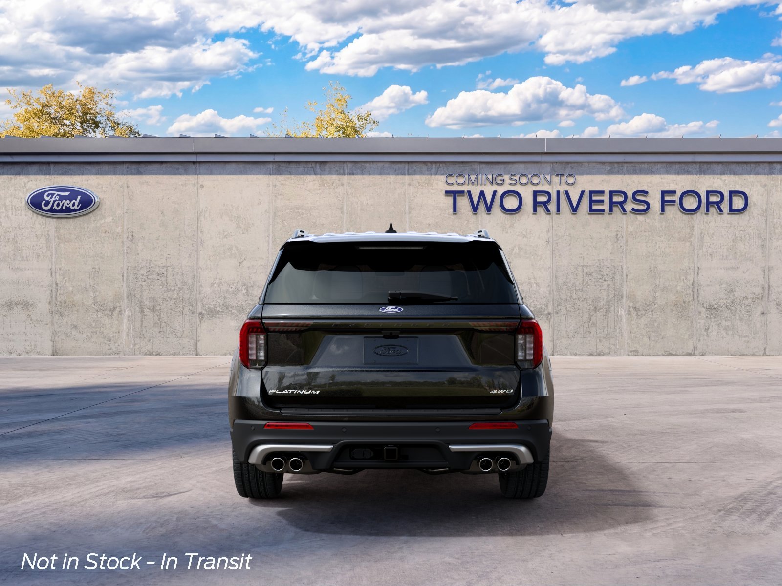 New 2027 Agate Black Metallic Ford Platinum™ image 7