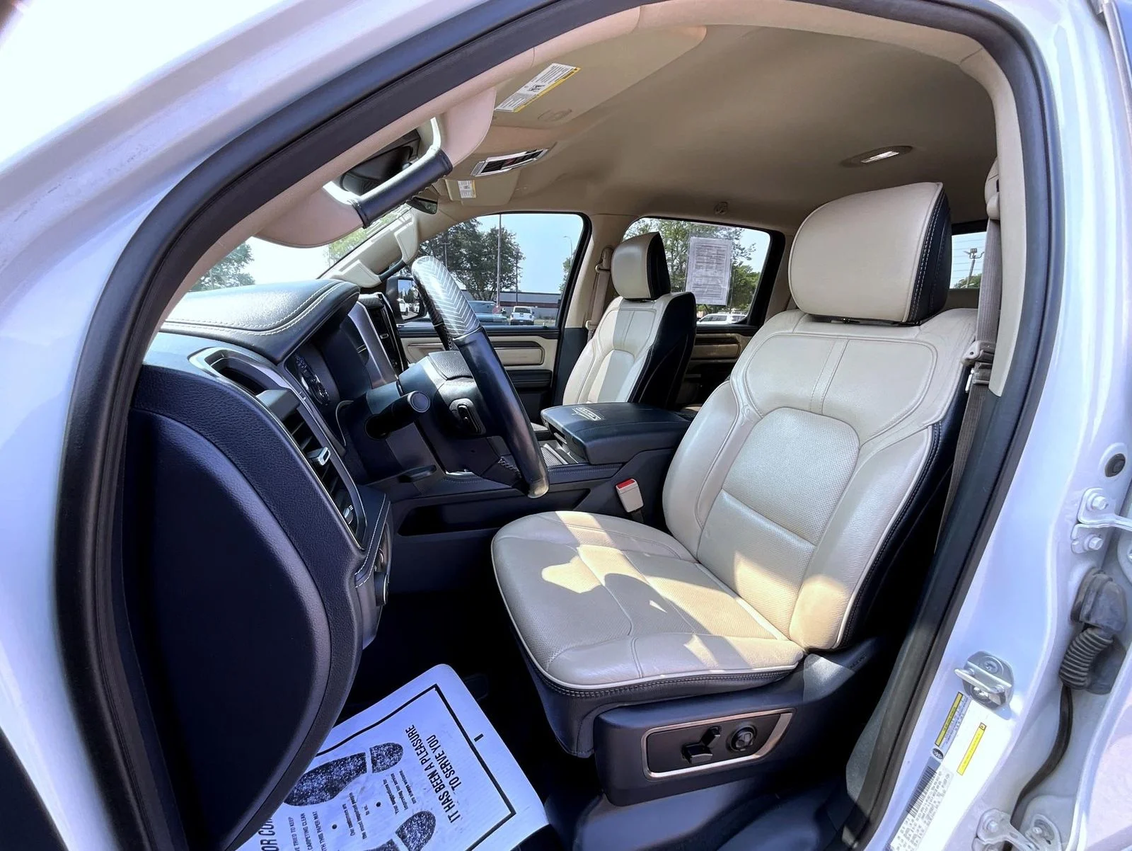 Used 2019 White Ram Limited image 11