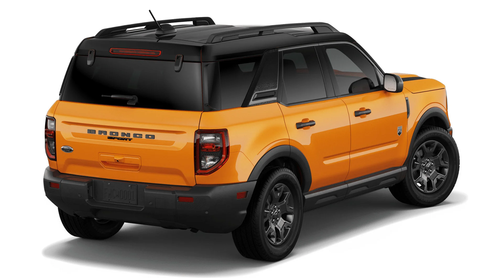 New 2026 Orange Fury Metallic Tri-Coat Ford Big Bend image 3