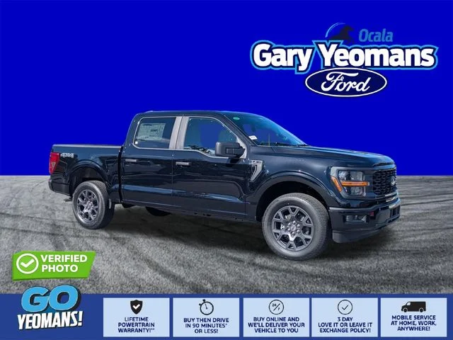 New 2026 Agate Black Metallic Ford STX® image 1