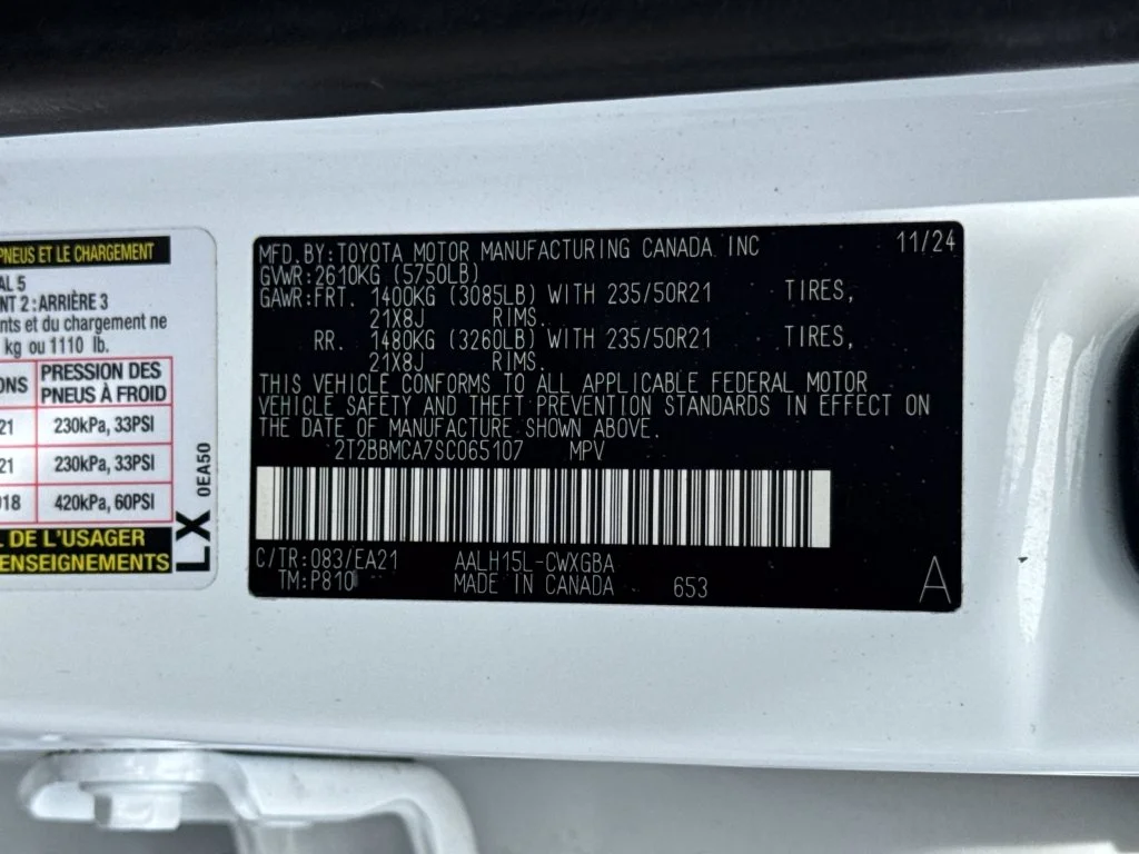 Used 2025 White Lexus 350h F SPORT Design image 45