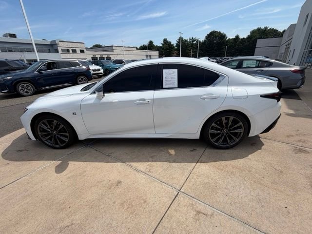 Used 2021 White Lexus 350 F SPORT image 2