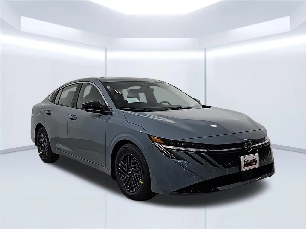New 2026 Gray Metallic Nissan SV image 8