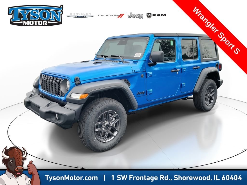 New 2026 Hydro Blue Pearlcoat Jeep Sport S image 2