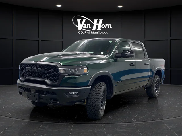 New 2027 Serrano-Green Metallic Exterior Paint RAM Rebel image 3