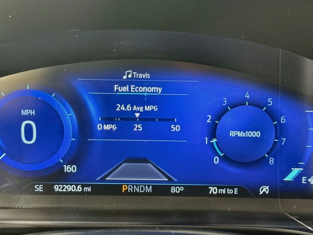 Used 2020 Black Ford Titanium image 15