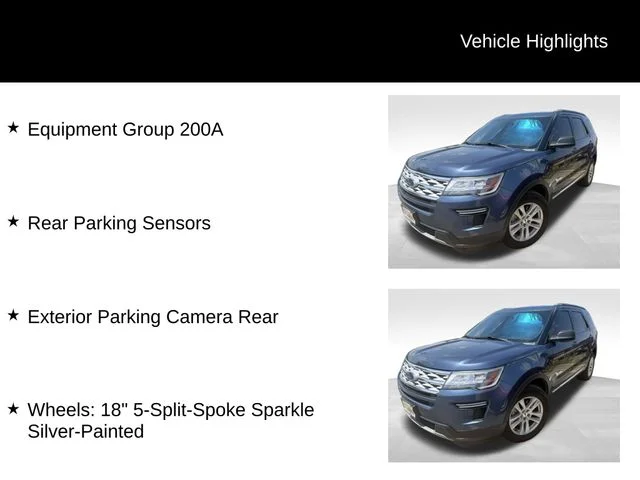 Used 2019 Blue Ford XLT image 7