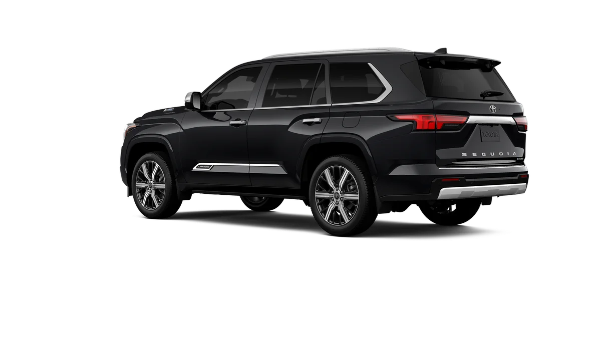 New 2026 Midnight Black Metallic Toyota Capstone image 6