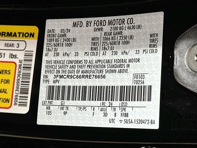 Certified Pre-Owned 2024 Ford Bronco Sport Outer Banks
