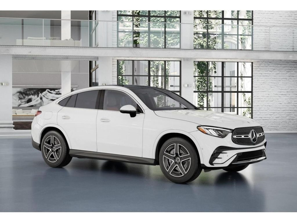 New 2026 Polar White Mercedes-Benz GLC 300 Coupe image 12