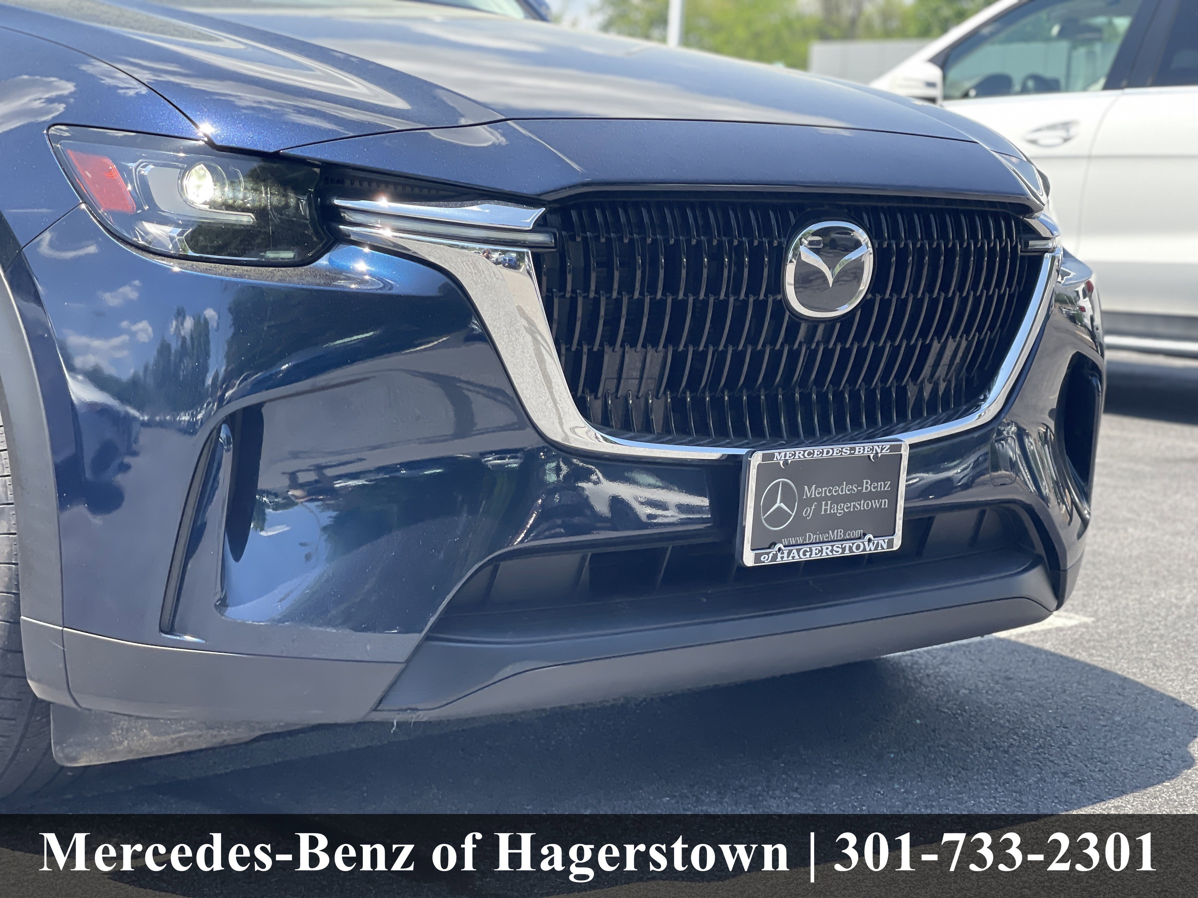 Used 2024 Deep Crystal Blue Mica Mazda Preferred AWD image 47