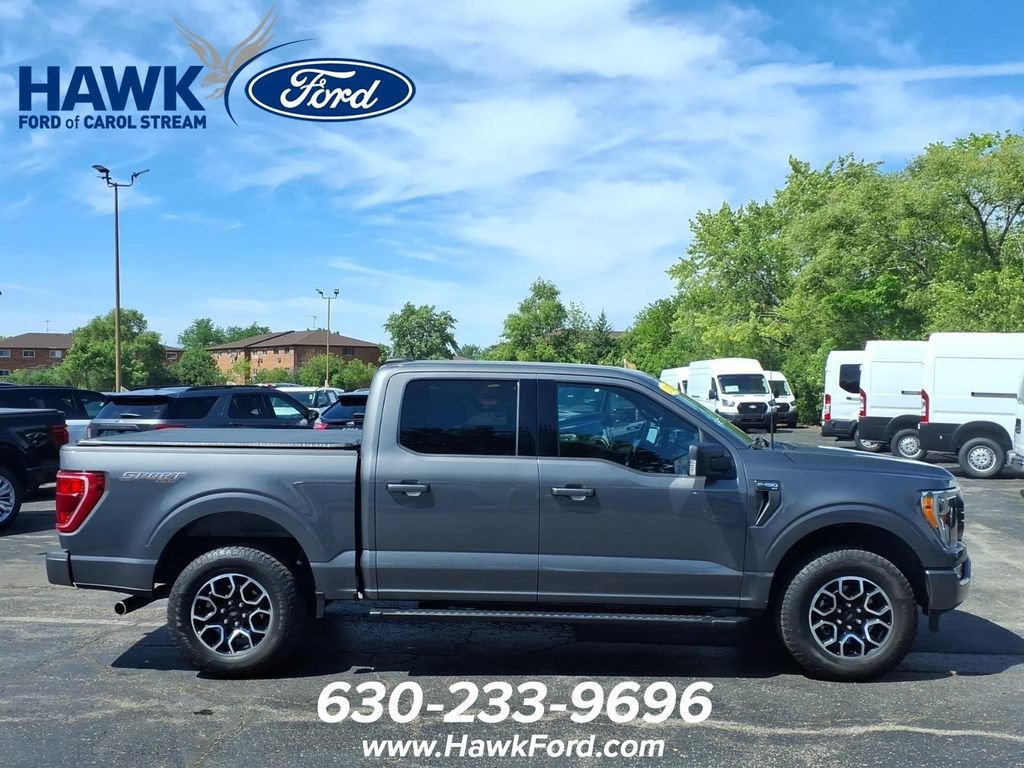 Certified Used 2023 Gray Ford XLT image 8