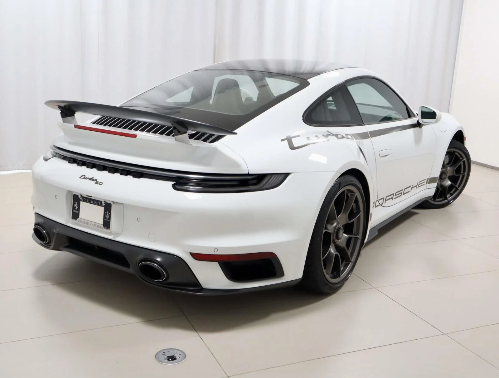 Used 2025 White Porsche Turbo 50 Years Coupe image 6