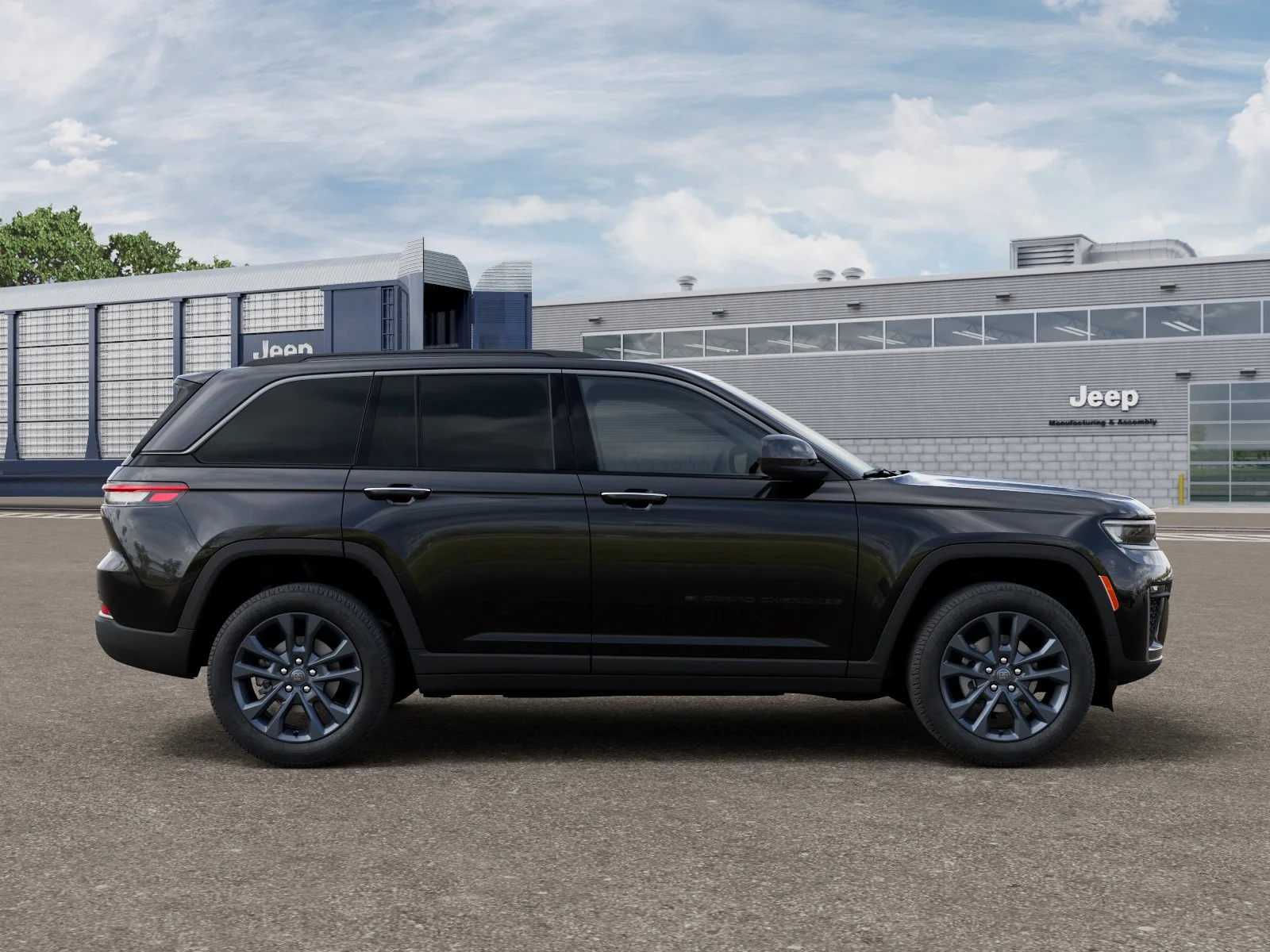 New 2026 Diamond Black Crystal Pearl-Coat Exterior Paint Jeep 85th Anniversary Edition image 13