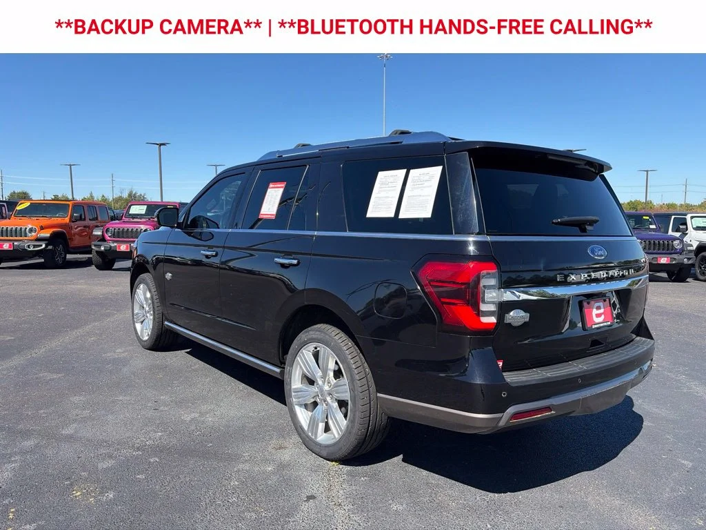 Used 2022 Agate Black Metallic Ford King Ranch image 6