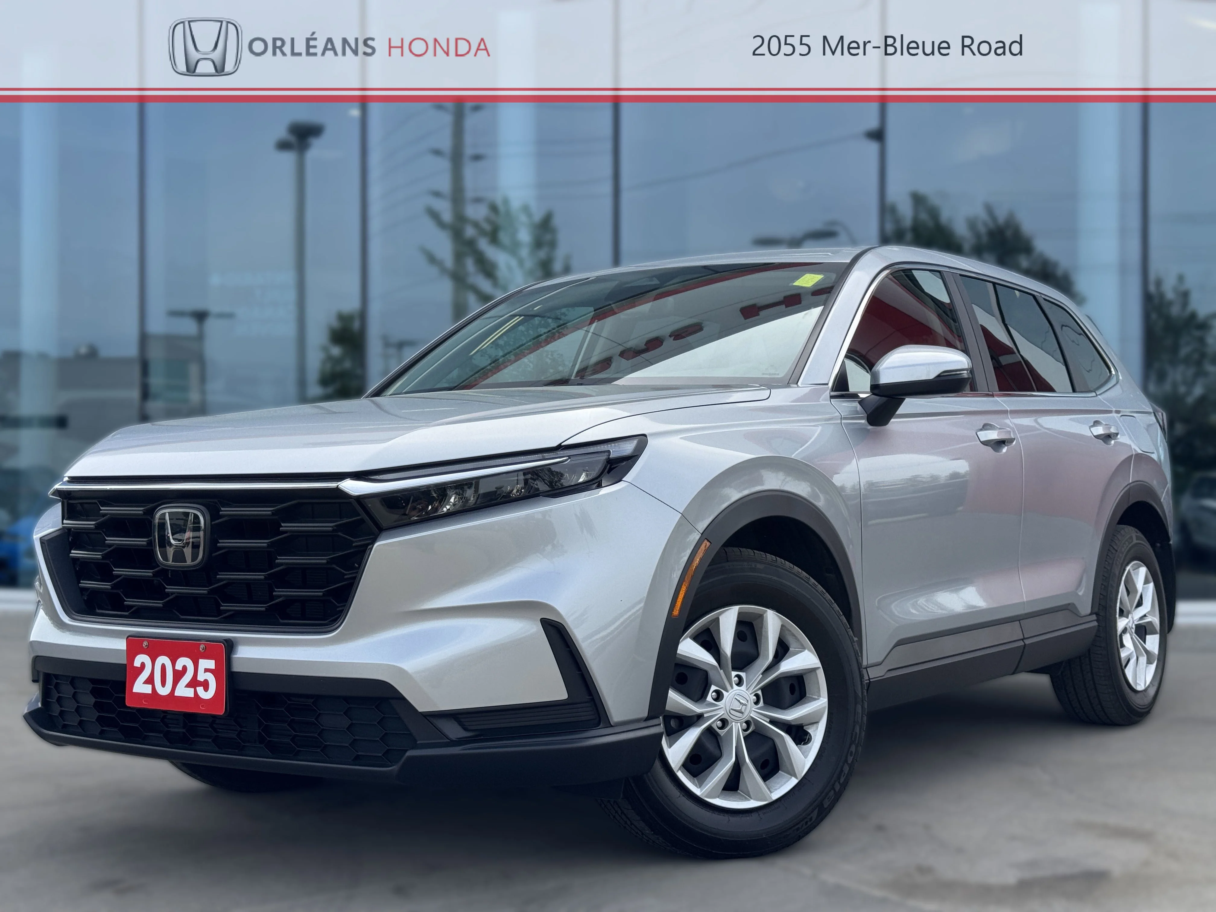 Certified Used 2025 Silver Honda LX image 1