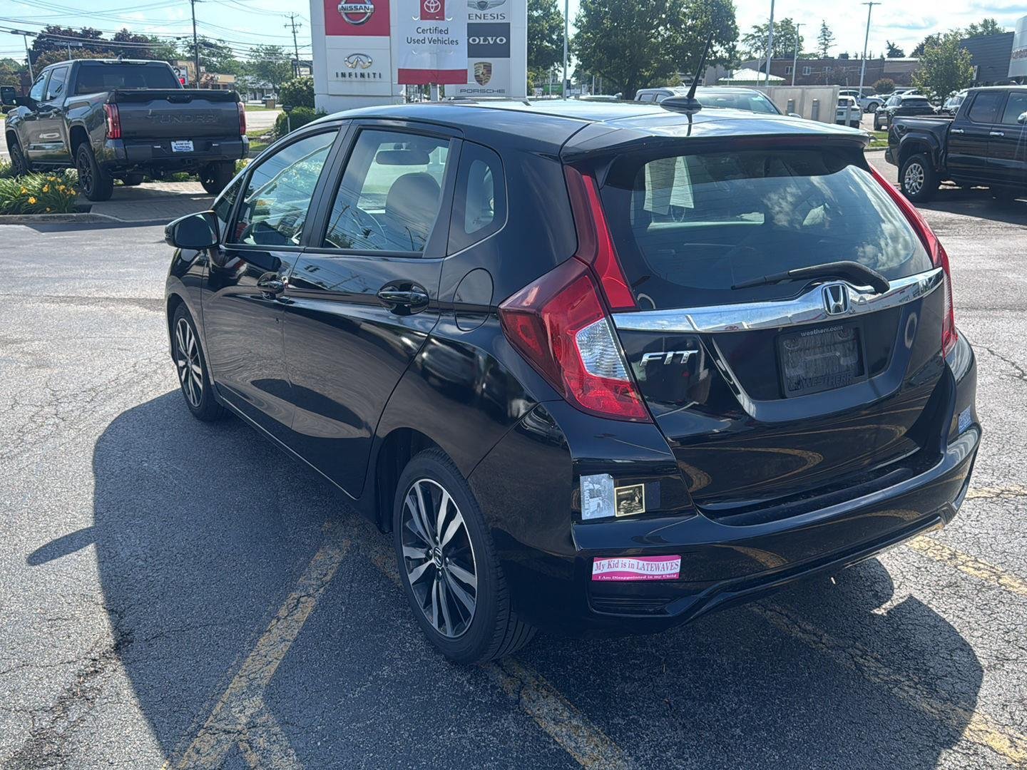 Used 2020 Crystal Black Pearl Honda EX image 4