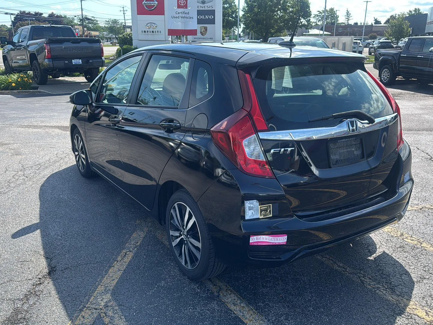 Used 2020 Crystal Black Pearl Honda EX image 4