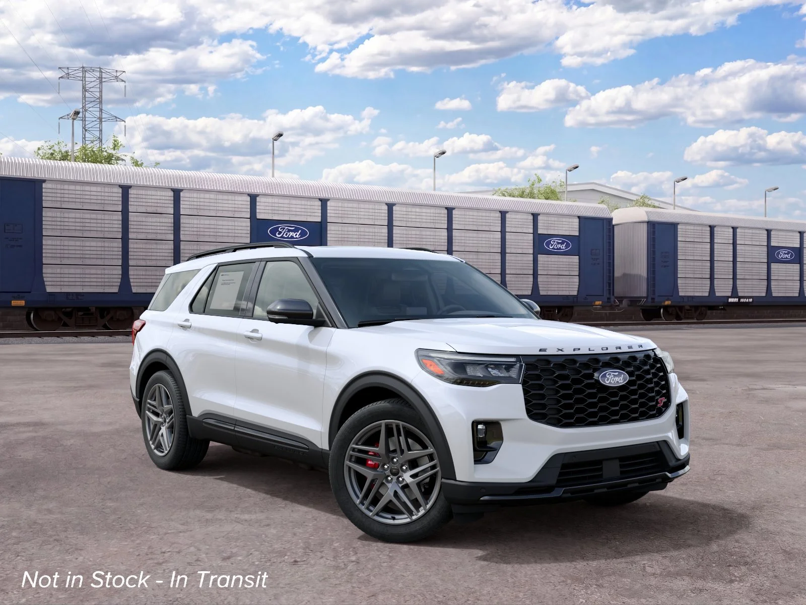 New 2027 Star White Metallic Tri-Coat Ford ST image 5