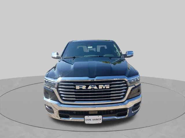 New 2027 Diamond Black Crystal Pearl-Coat Exterior Paint RAM Laramie image 8