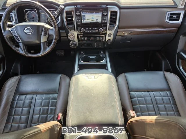 Used 2017 Black Nissan Platinum Reserve image 12