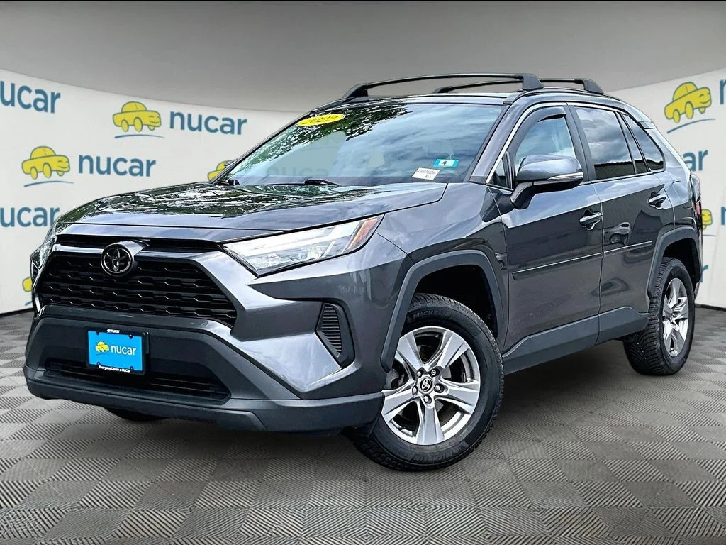 Certified Used 2022 Gray Toyota XLE image 3