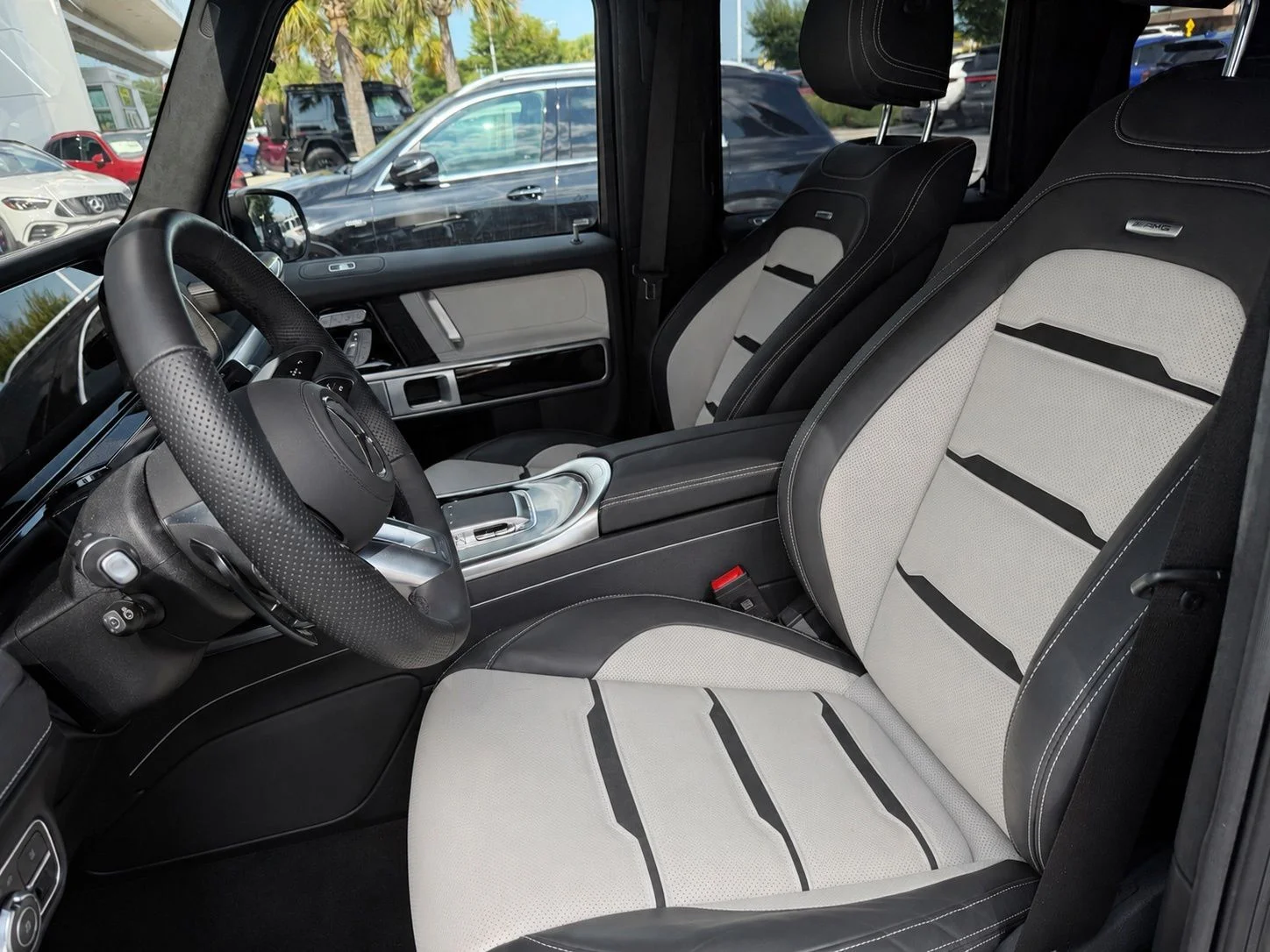 Used 2025 MANUFAKTUR South Sea Blue Metallic Mercedes-Benz G 63 AMG® image 2