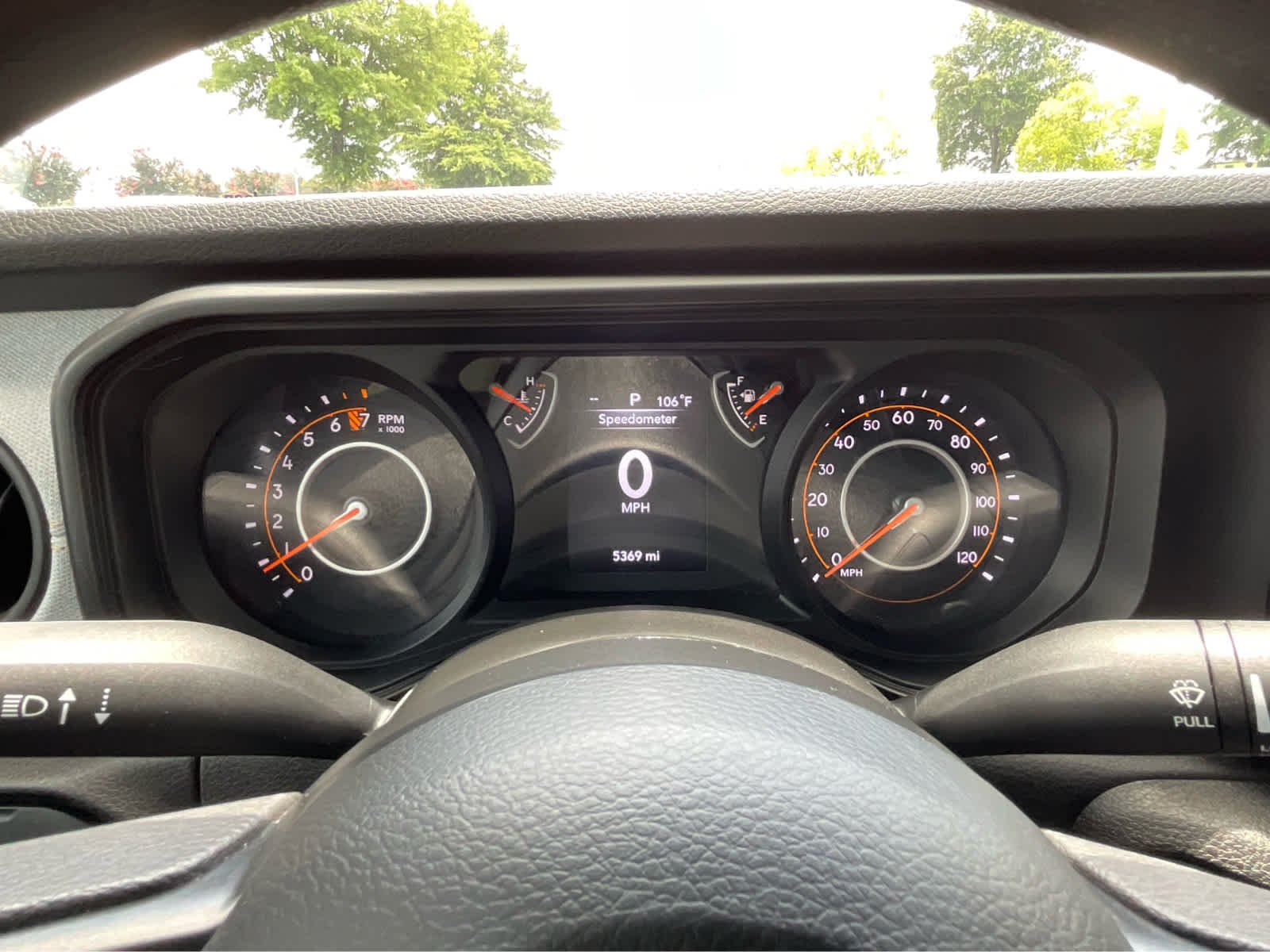 Used 2025 Bright White Clearcoat Jeep Sport image 17