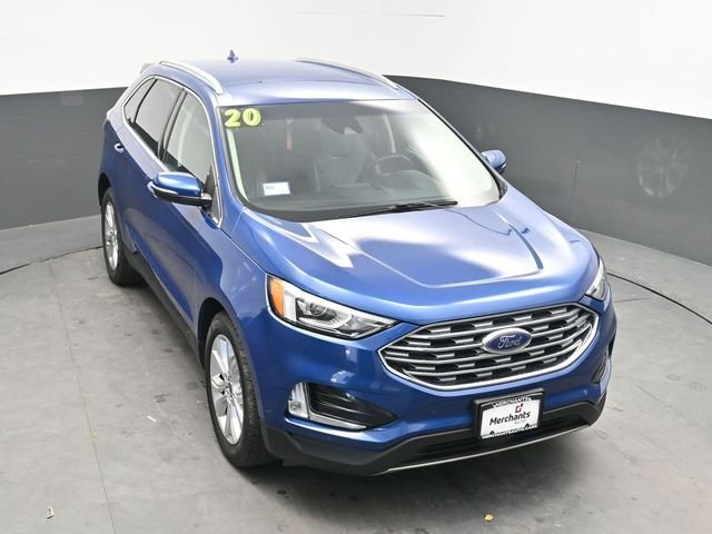 Used 2020 Blue Ford Titanium image 22
