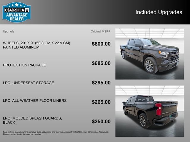 Used 2025 Black Chevrolet RST image 3