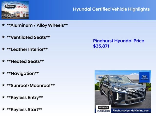Certified Used 2024 Black Hyundai Calligraphy image 27