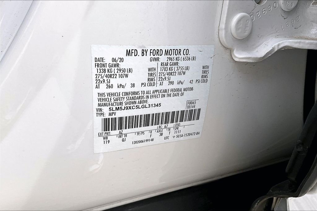 Used 2020 White Lincoln Black Label image 33