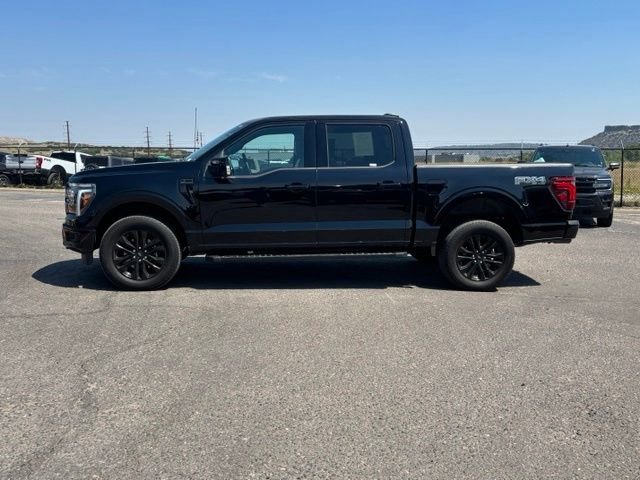 Certified Used 2025 Agate Black Metallic Ford Lariat image 2